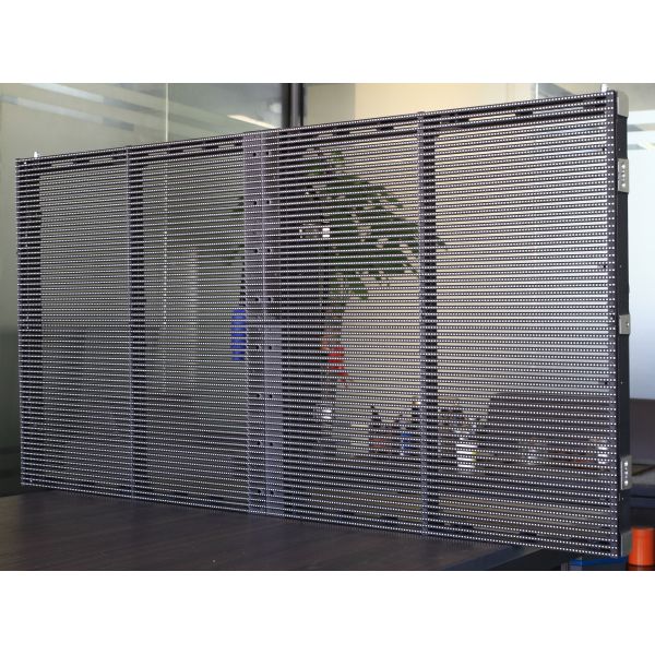 Outdoor Transparent Events Led Screen P3.91 Panel Indoor Video Wall For Glass Window Digital Signage Displays