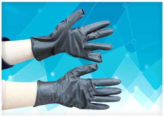 High Flexural Surgical Hand Gloves Oil Resistant Rolled Cuff For Clinic Hospital
