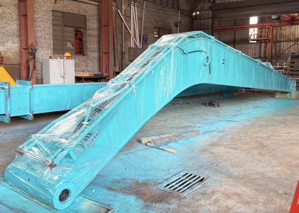 Estripador padrão do braço do crescimento da vara do alcance de Long Boom Long da máquina escavadora de Q345B