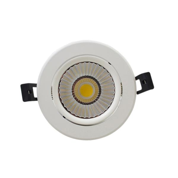 Warm White Indoor LED Downlights 7w Aluminum Lamp Body For Indoor Wall Cabinet