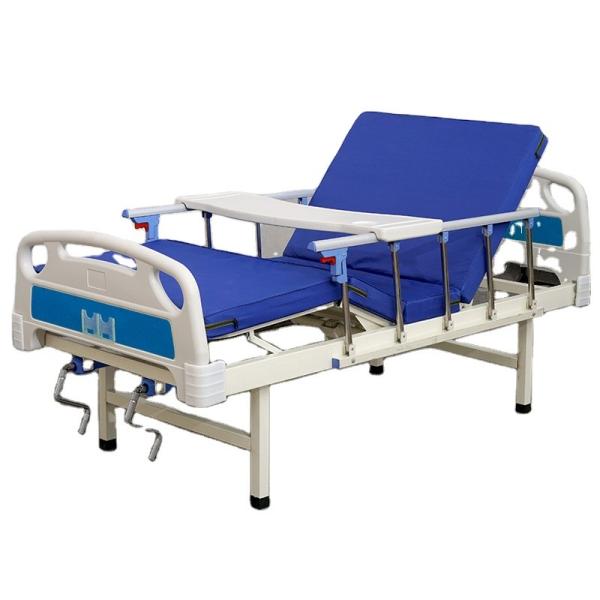 Camas ajustáveis de Crane Manual Medical Beds Multifunctional Medicare do dobro do CE para sêniores