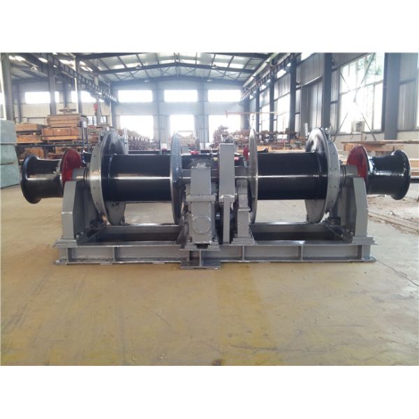 Gearbox Motor Control Lever Band Brake 20KN 30KN Yacht Marine Electric Winch