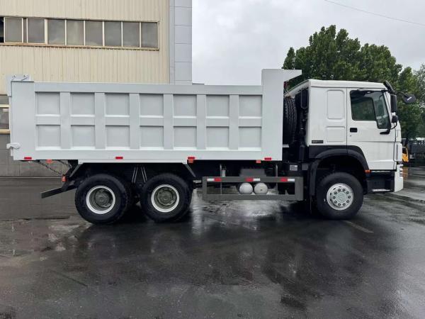 Howo Brand 6x4 Dump Truck 375 Horsepower Manual Transmission Diesel Fuel New Condition For Construction In Africa