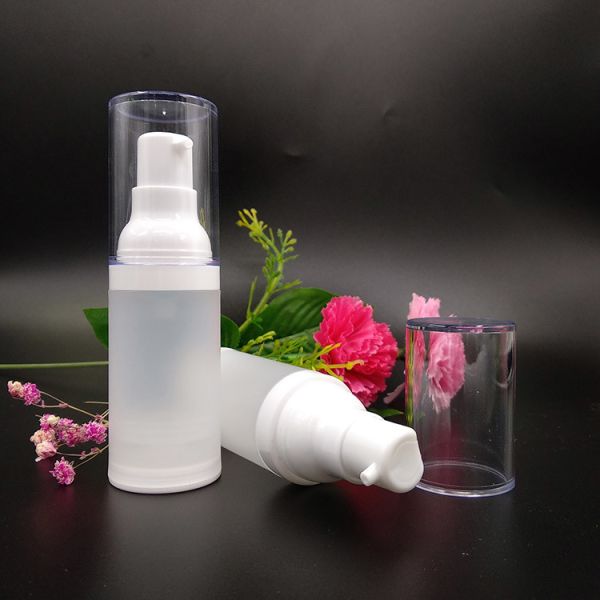47mm Recyclable PET Pump Bottle With Cosmetic Lotion Liquid Dispenser Caliber 24mm