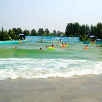 Customized Water World Wave Pool Safety  In Concrete Construction