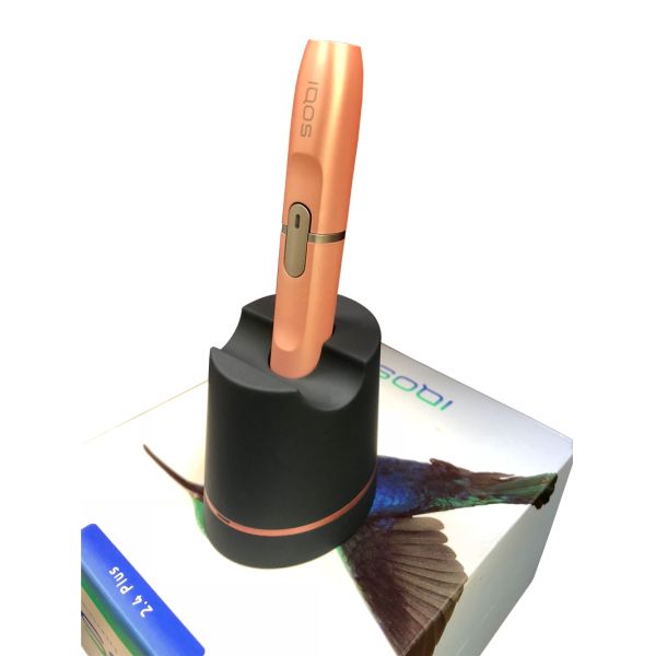 Amazon hot sale White Black Color New Stand Type IQOS charger for charging IQOS device With Multifunctional Micro USB