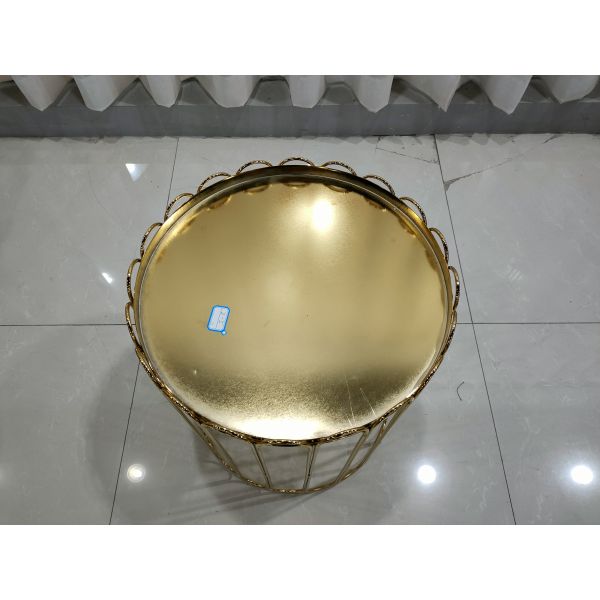 50cm Gilt Coffee Table