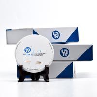 La circona dental de la leva de Yucera cad bloquea el alto blanco de UT translúcido para la chapa