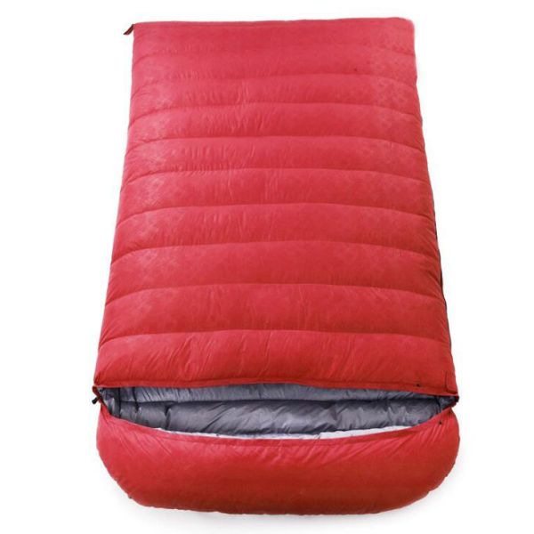 2 Person Type Waterproof Sleeping Bag Goose Down Filling For Travelling