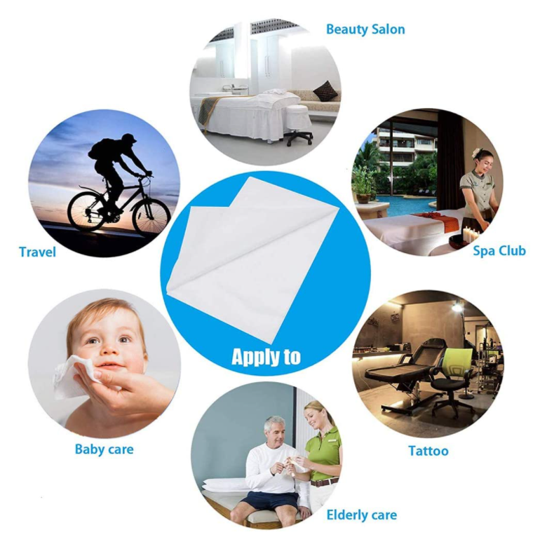 Водоустойчивые медицинские простыни УПРАВЛЕНИЯ ПО САНИТАРНОМУ НАДЗОРУ ЗА КАЧЕСТВОМ ПИЩЕВЫХ ПРОДУКТОВ И МЕДИКАМЕНТОВ не сплетенные устранимые 80*190cm