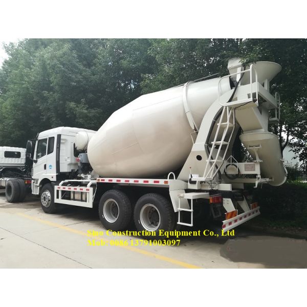 371hp Concrete Handling Equipment Sinotruk Howo 6x4 12m3 Concrete Mixer Vehicle
