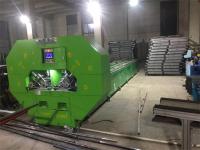Máquina elétrica de perfurar tubos quadrados 50-100 perfuros por minuto Estrutura de aço