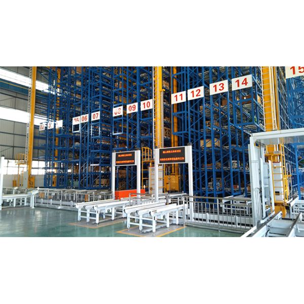 U-Turn Stacker Crane Curve Rail Type S/R Machine ASRS Automatic Storage And Retrieval System