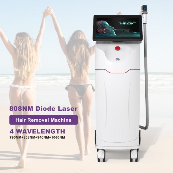Beauty machine manufacturer for 808nm Diode Laser Hair Removal Triple Wavelength 755+808+1064nm 500W-1600W Hair Remover