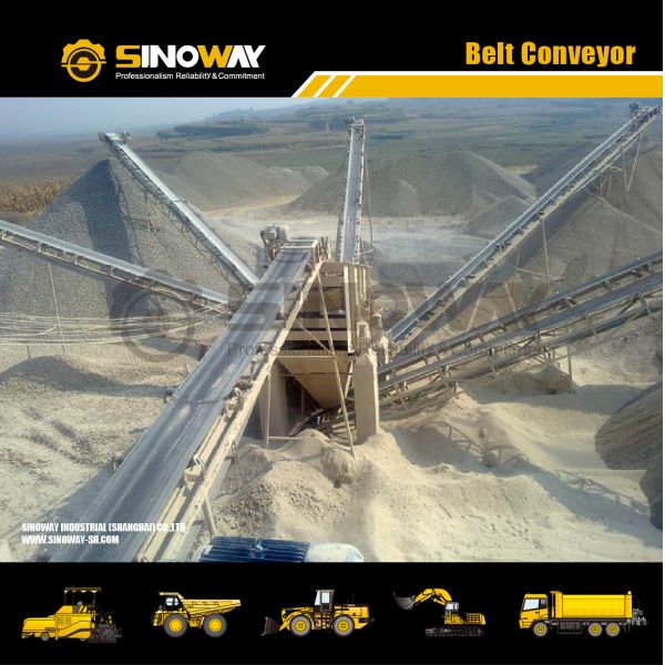 Feeding Material Equipment Belt Conveyor 20~30 m Transport Distance