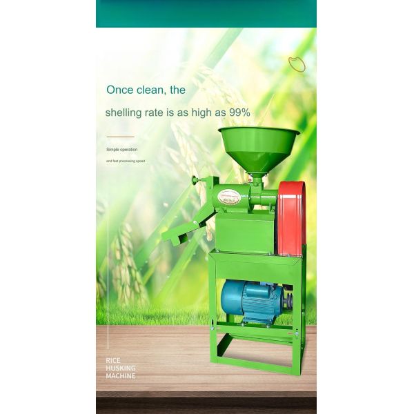 Working Combined Rice Mill Machine for Various Specifications and 220v-380v Voltage