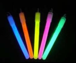 PE/plastic Halloween Party Favor 4 Inch Chemical Glow Stick for Festival Decoration