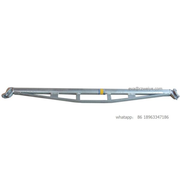 Plus 8  cuplock  scaffolding hotgalvanized  double ledger beam  made in china