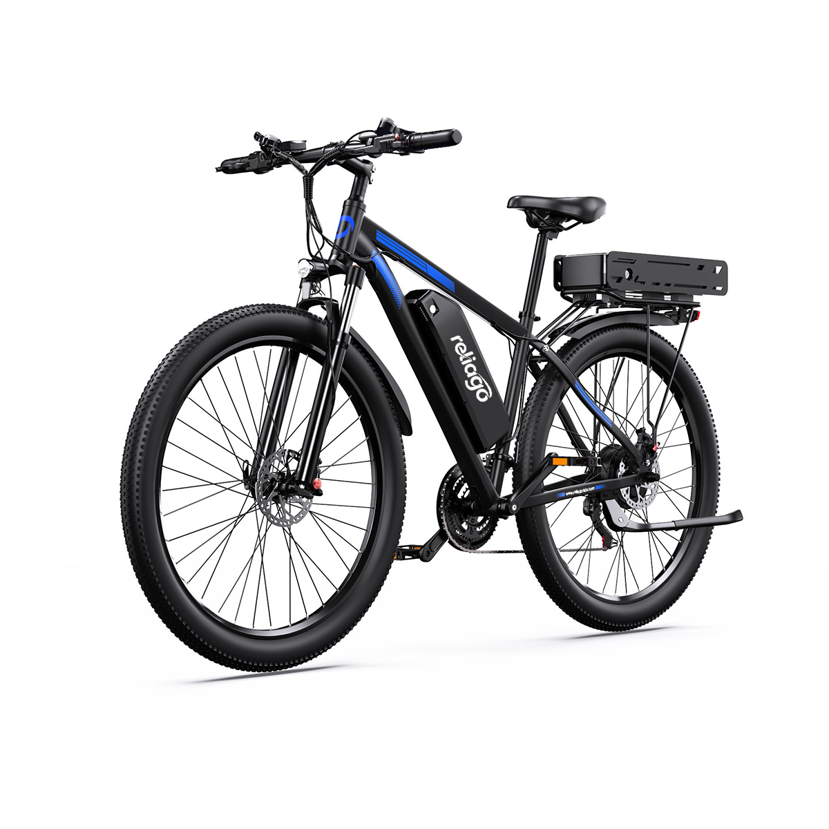 48V 37.5Ah C29 K Double Battery Ebike Long Range 750W Motor Hydraulic Disc Brakes 29