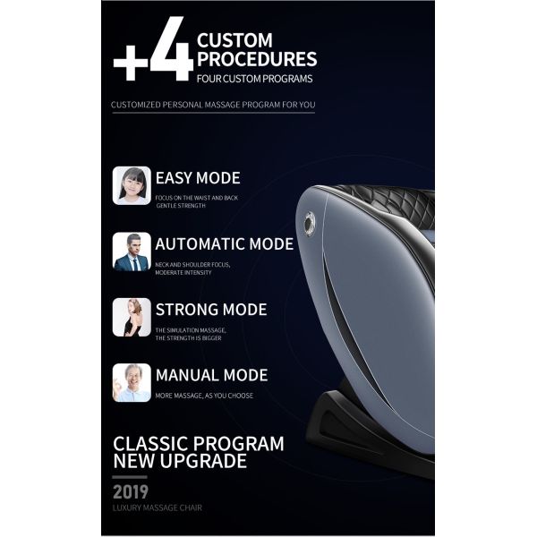 Shiatsu Massager 3d Reclining Full Body Massage Chair Dolby Rohs SAA