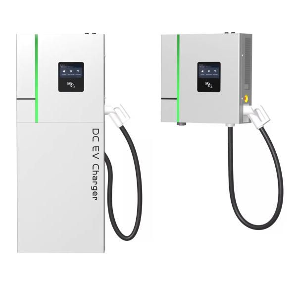 High Efficiency 30kw 40kw DC Charger For Electric Car Support  Ocpp CCS2 GB/T