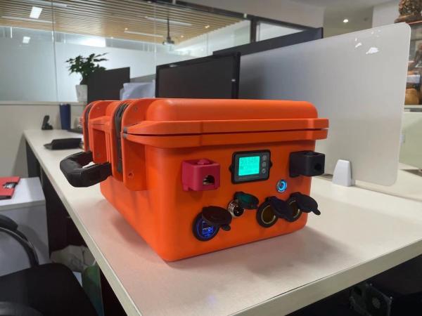 banco móvel completo portátil do poder da central elétrica de bateria de lítio de 12.8V 110AH