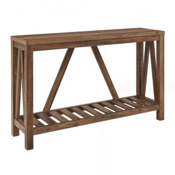 Mail Packing Modern Design Pure Wood Porch Table Simple Shelf Rectangular Table