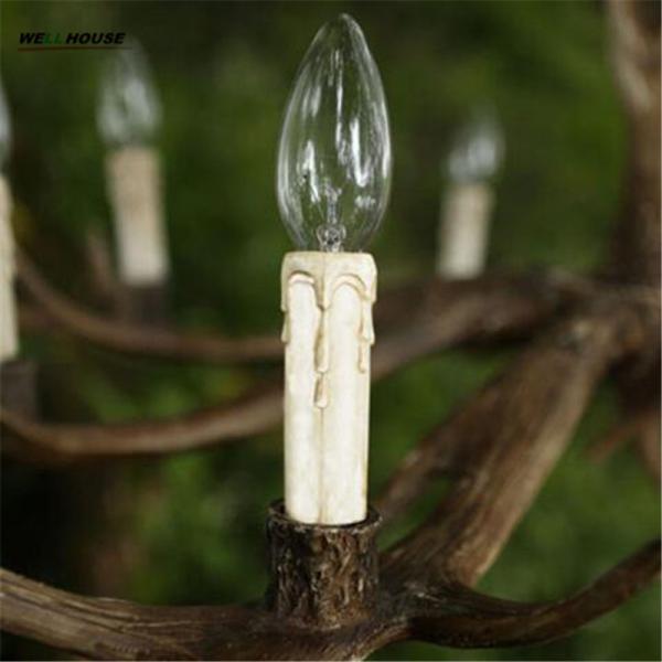 Countryside Deer Antler Chandelier For Farmhouse Warehouse Lighting Fixtures (WH-AC-31）