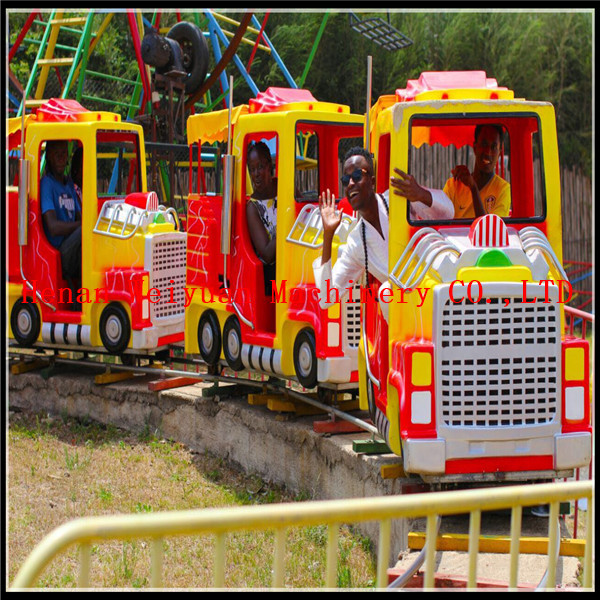 new desighed 4 cabins 16 seats big truck shape amusement outdoor equipment kids electric train