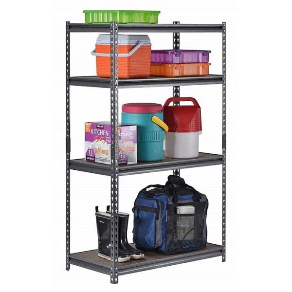 Industrial Heavy Duty Racking Shelves 5 Tier Metal Storage Shelves Garage