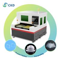 Máquina de corte a laser de CO2 de velocidade de 500 MW para corte de chapas de vidro de forma irregular