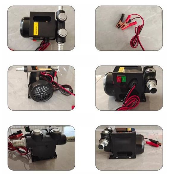 12 24v Electric Diesel Transfer Pump 550w 60l/Min Fuel