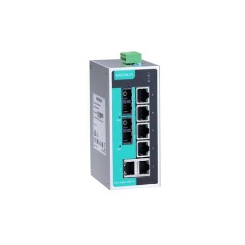 Economical industrial Ethernet switch Moxa EDS-208A 8-port unmanaged  switch
