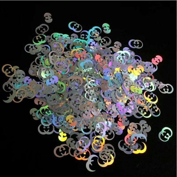 Polyester Glitter Shape Sequins The Perfect Addition to Your Decorative Sticker Collection