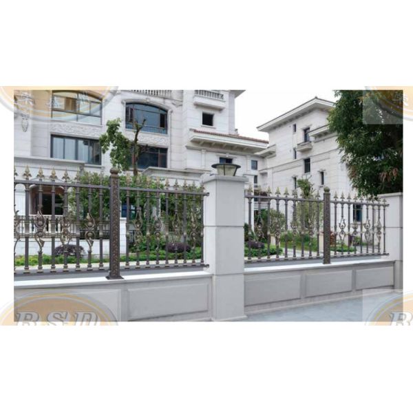 Barandillas de cubierta de aluminio recubiertas en polvo resistentes a los rayos UV para uso interior y exterior