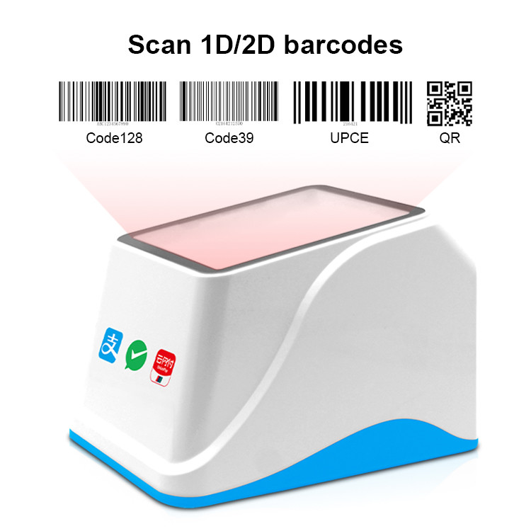 Рабочий стол USB блока развертки штрихкода POS CMOS 1D 2D для мобильной оплаты