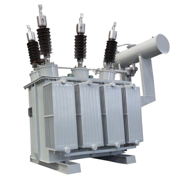 Forced Air Cooling Oil Immersed Power Transformer with Cu Cu Coil Materials and Tapping Range ±2x2.5 Percent Providing Voltage Control