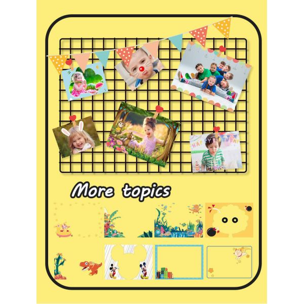 Flip-up Lens Children's Camera ABS Material for 3-12 Years Old Boys Girls Kids Camera