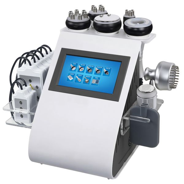 9 In 1 40K Cavitation Machine , RF Skin Tightening System  For Beauty Salons