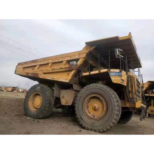 77700 KG Used Caterpillar CAT 777D Mining Rock Truck in Excellent Working Condition