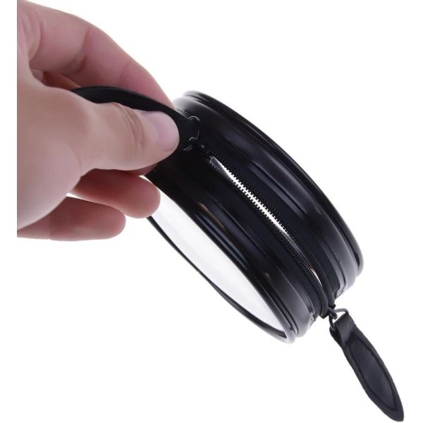 Travel PVC Cosmetic Bags Women  Waterproof and durable Transparent Clear Makeup Bag