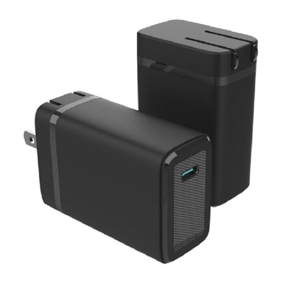 Rapid Cell Phone Charger GaN Technology 45W PD Fast Charging 110-240V Wide Voltage USB-C Port