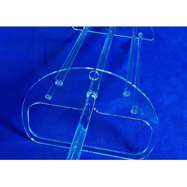 Клетка кварца доказательства стеклянного реактора кисловочная для очищения экспириментально