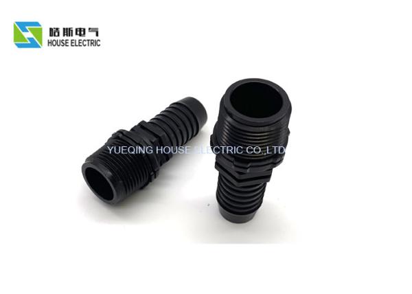 Black Lawn Irrigation Sprinklers Connector Head Plastic Or Aluminum Cover