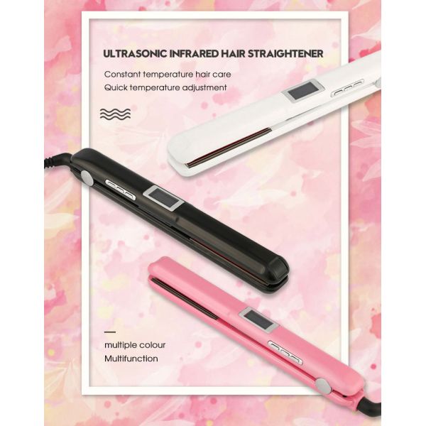 Le fer infrarouge ultrasonique de soins capillaires de machine de beauté de maison d'appareil de chauffage de ptc récupèrent les cheveux endommagés