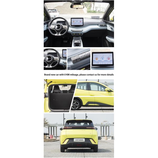 Универсальный новый энергетический автомобиль инновационный четырехколесный электромобиль гладкий дизайн