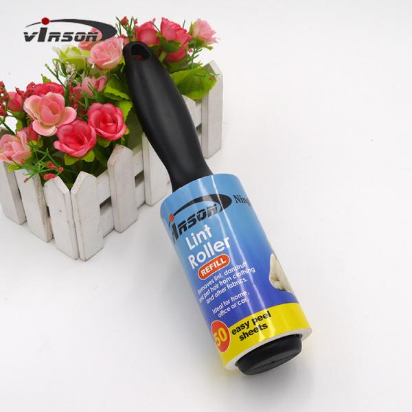 Plastic Handle Sticky Pet Hair Disposible Lint Roller Removal Tool Clothes, Furniture, Carpet, Dog & Cat Remover