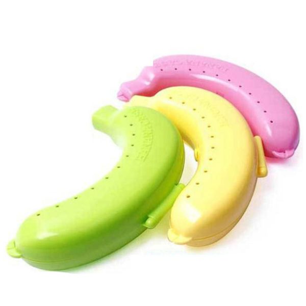 Outdoor Fruit Banana Storage Box 60g Plastic Material