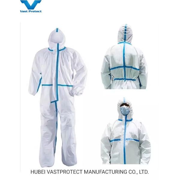 Водостойный одноразовый мужской комбинезон Антистатический мужской водостойкий