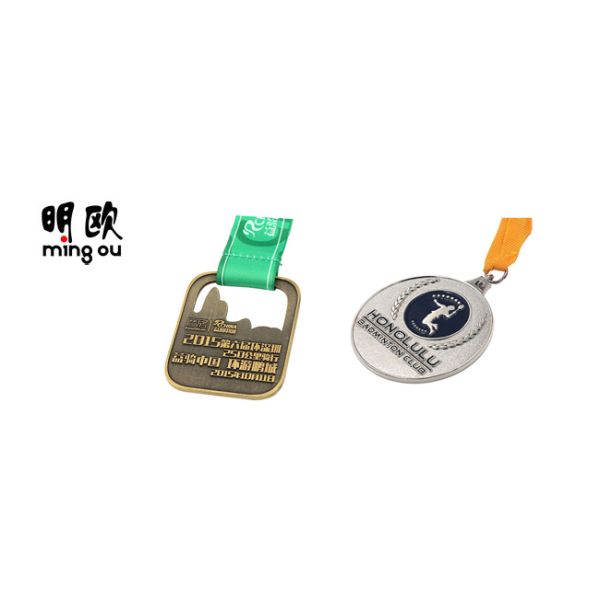 Copper Color Custom Zinc Alloy School Awards Medals For Sport Tounament